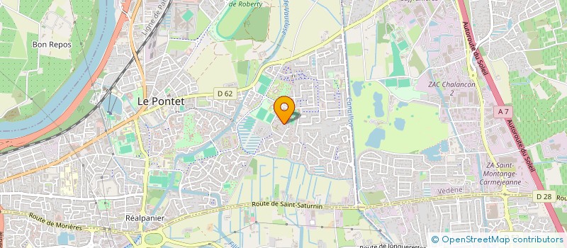 localisation de l'entreprise SOCIETE CIVILE CAMPVEYRE  LE PONTET