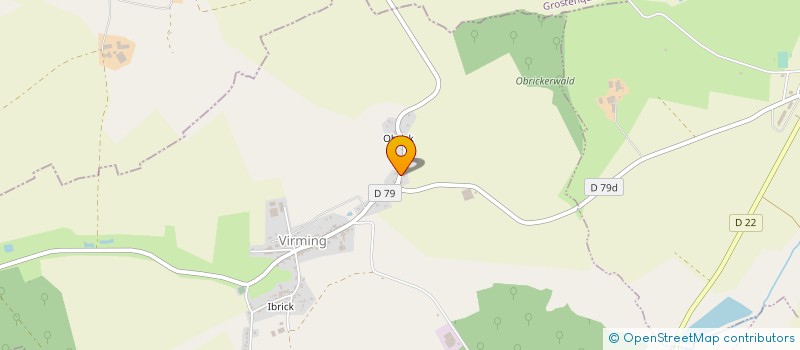 localisation de l'entreprise SOCIETE CIVILE CAP VERT  VIRMING