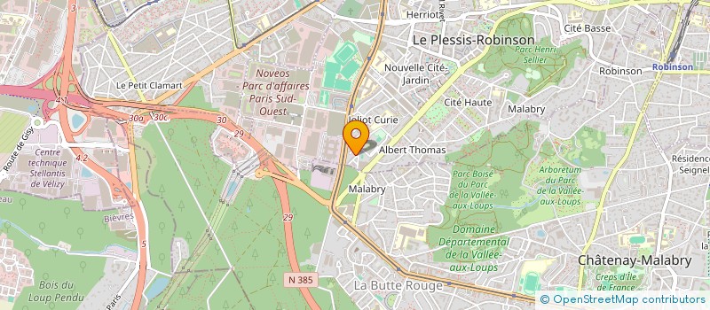 localisation de l'entreprise SOCIETE CIVILE CAPA à LE PLESSIS-ROBINSON