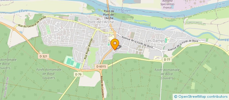 localisation de l'entreprise SOCIETE CIVILE CARAUDAR  FONTAINEBLEAU