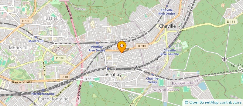 localisation de l'entreprise SOCIETE CIVILE CARILLON IMMOBILIER  VIROFLAY