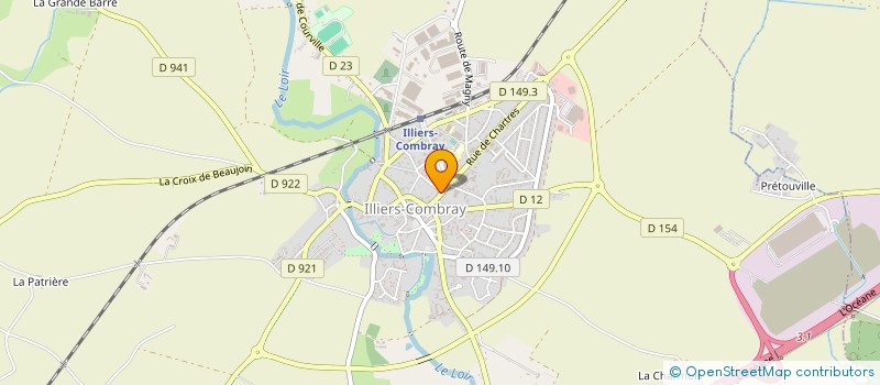 localisation de l'entreprise SOCIETE CIVILE CARMA DECOURTY à ILLIERS-COMBRAY