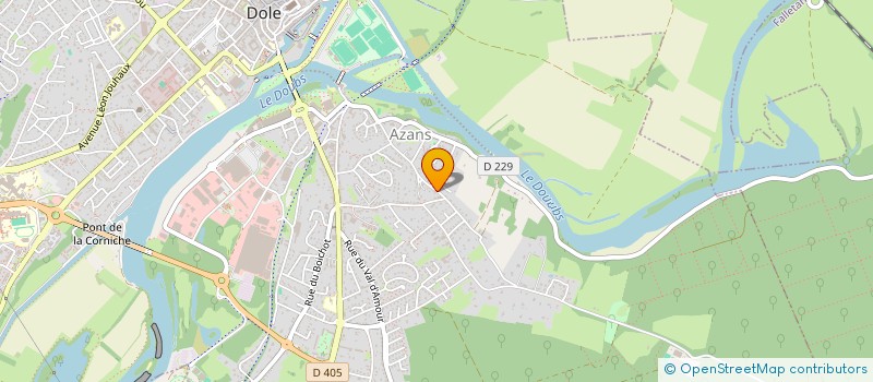 localisation de l'entreprise SOCIETE CIVILE  CARRE B à DOLE