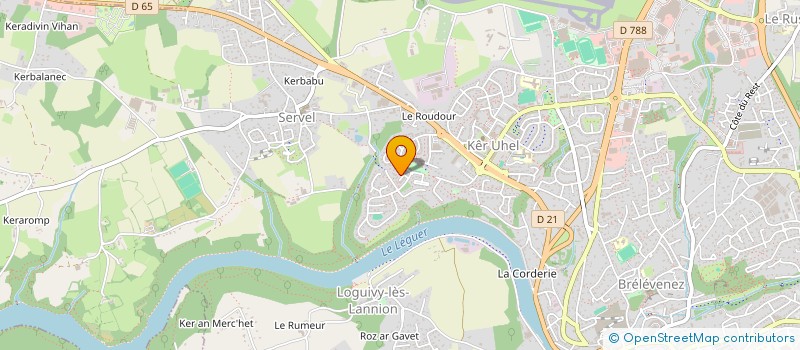 localisation de l'entreprise SOCIETE CIVILE CARYA  PLOUMILLIAU