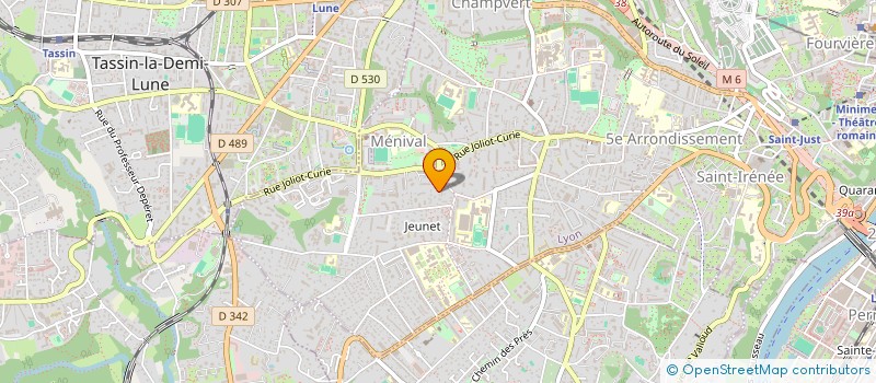 localisation de l'entreprise SOCIETE CIVILE CASTILLON  LYON