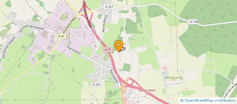 localisation de l'entreprise SOCIETE CIVILE CAUSERIE SAINT MARTIN  VARENNES VAUZELLES