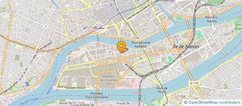 localisation de l'entreprise SOCIETE CIVILE CCAP à NANTES