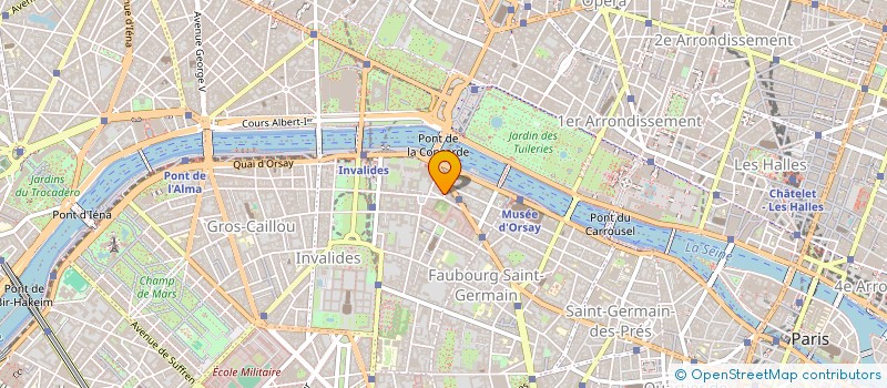 localisation de l'entreprise SOCIETE CIVILE CDEFG  PARIS