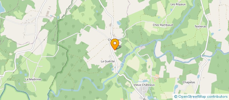 localisation de l'entreprise SOCIETE CIVILE CHADALAIS à MAISONNAIS-SUR-TARDOIRE