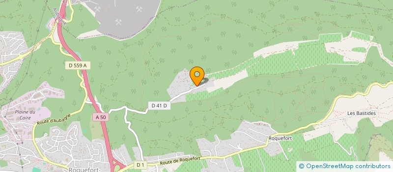 localisation de l'entreprise SOCIETE CIVILE CHALLUMA  ROQUEFORT-LA-BEDOULE