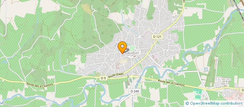 localisation de l'entreprise SOCIETE CIVILE CHAM  LAUDUN-L'ARDOISE