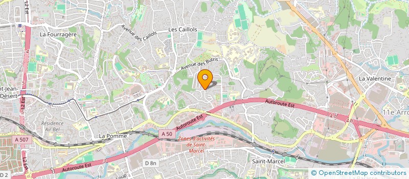 localisation de l'entreprise SOCIETE CIVILE CHANTELOUBE à MARSEILLE