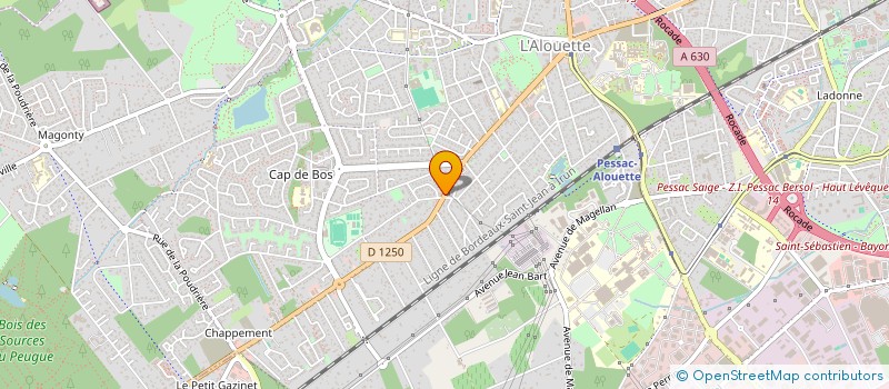 localisation de l'entreprise SOCIETE CIVILE CHANTILLY à PESSAC