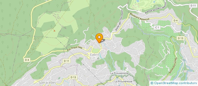 localisation de l'entreprise SOCIETE CIVILE CHANTOISEAU  CABRIS