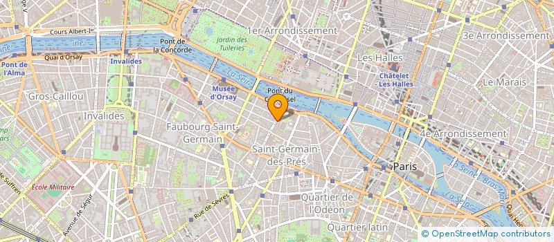 localisation de l'entreprise SOCIETE CIVILE CHAPOULART ET CIE  PARIS