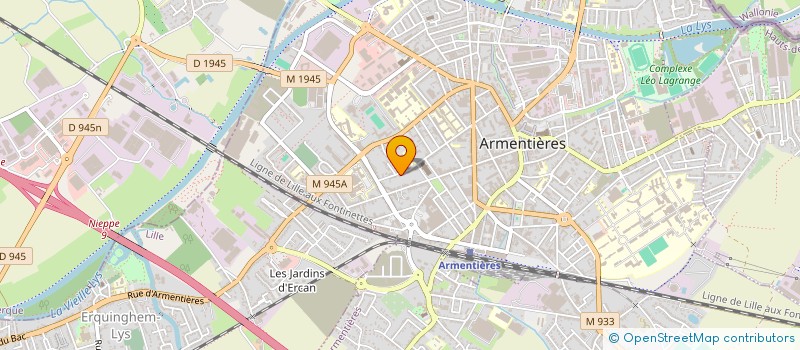 localisation de l'entreprise SOCIETE CIVILE CHARCOT à LA CHAPELLE-D'ARMENTIERES