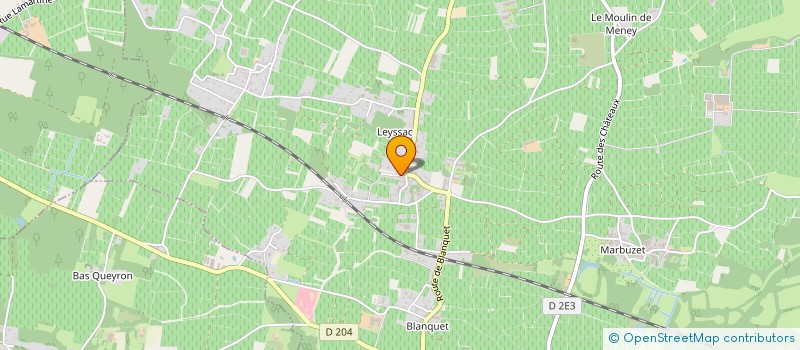 localisation de l'entreprise SOCIETE CIVILE CHATEAU LA HAYE à SAINT-ESTEPHE