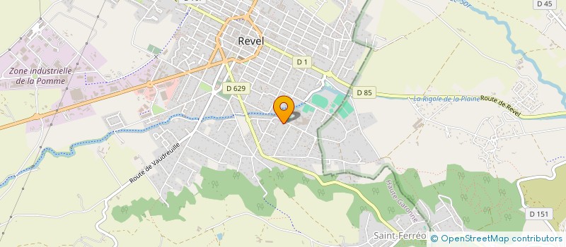 localisation de l'entreprise SOCIETE CIVILE CHAULET  REVEL