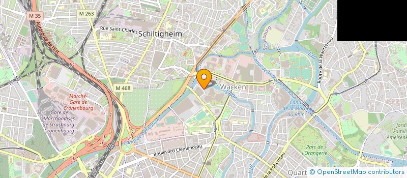 localisation de l'entreprise SOCIETE CIVILE CHENONCEAUX  STRASBOURG