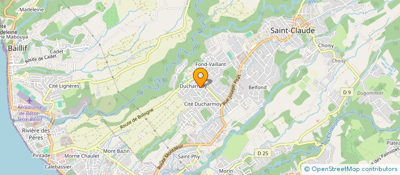 localisation de l'entreprise SOCIETE CIVILE CHEVRINY à SAINT-CLAUDE