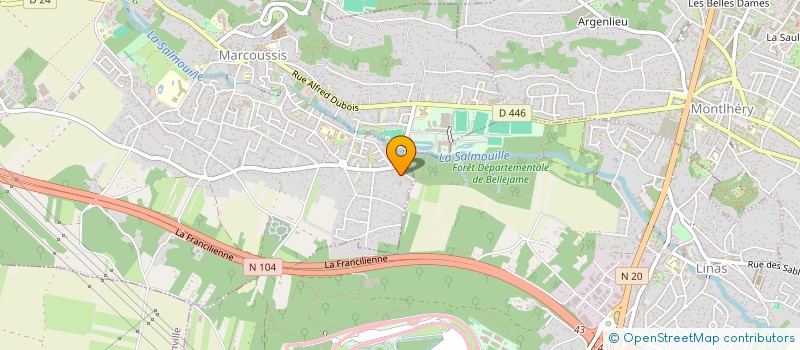 localisation de l'entreprise SOCIETE CIVILE CHOUANVILLE  MARCOUSSIS