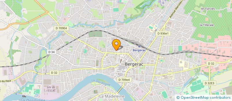 localisation de l'entreprise SOCIETE CIVILE CHRITERION à BERGERAC