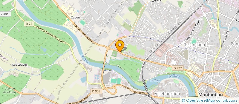 localisation de l'entreprise SOCIETE CIVILE CHS  MONTAUBAN