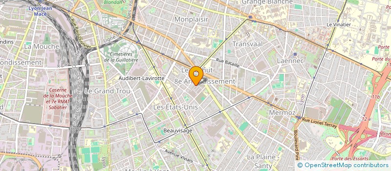 localisation de l'entreprise SOCIETE CIVILE CIFI  LYON