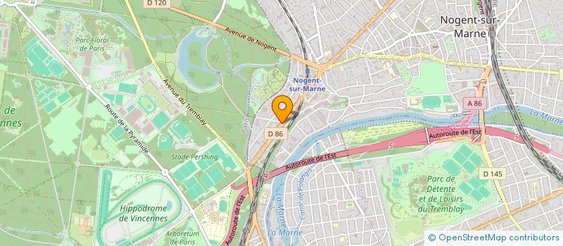localisation de l'entreprise SOCIETE CIVILE CIGISE  NOGENT-SUR-MARNE
