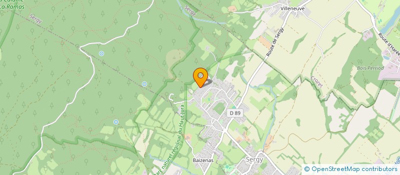 localisation de l'entreprise SOCIETE CIVILE CLAMU  SERGY