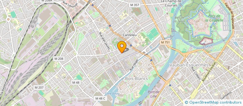 localisation de l'entreprise SOCIETE CIVILE CLARKE INVESTISSEMENT à LILLE