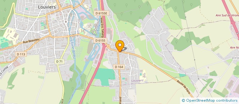 localisation de l'entreprise SOCIETE CIVILE CLEJUST à LOUVIERS