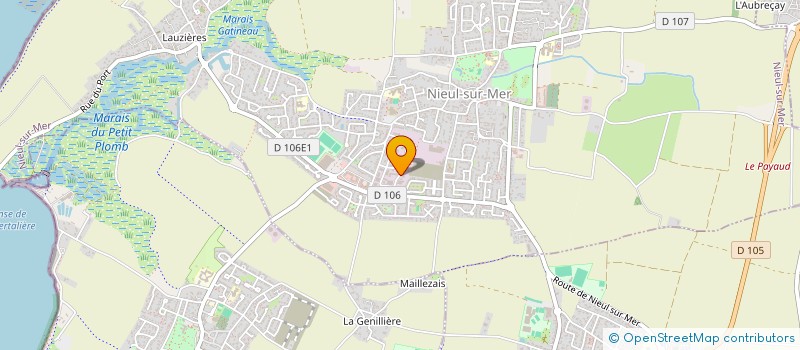 localisation de l'entreprise SOCIETE CIVILE CLEMAX  NIEUL-SUR-MER