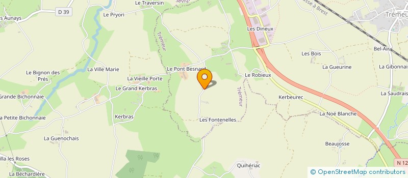 localisation de l'entreprise SOCIETE CIVILE CLP  TREDIAS