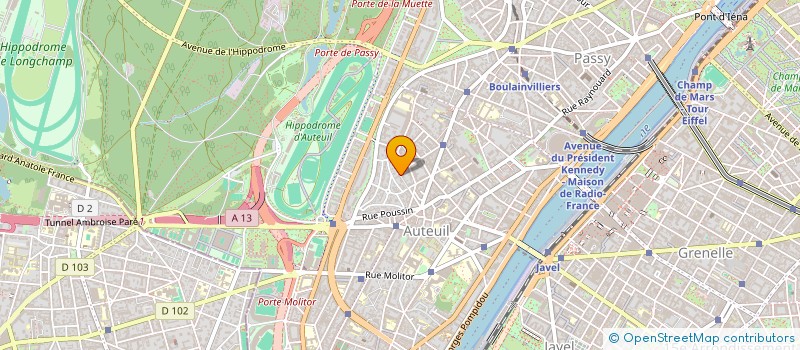 localisation de l'entreprise SOCIETE CIVILE CN  PARIS