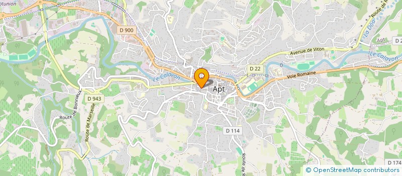 localisation de l'entreprise SOCIETE CIVILE COBATI à APT
