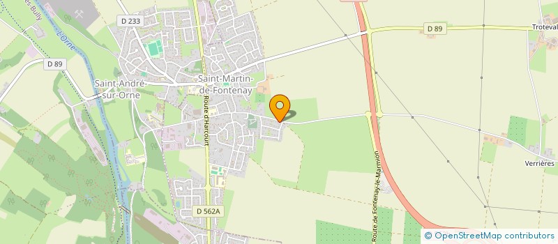 localisation de l'entreprise SOCIETE CIVILE COLIBRI  SAINT-MARTIN-DE-FONTENAY