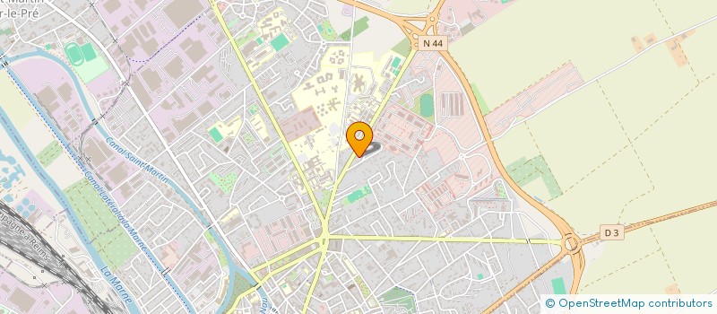 localisation de l'entreprise SOCIETE CIVILE COMPAGNON ROUSSEAU IMMOBILIER  CHALONS-EN-CHAMPAGNE