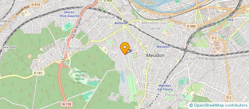 localisation de l'entreprise SOCIETE CIVILE CONSTRUCTION VENTE DOLET CARNOT - SCCV DOLET CARNOT à MEUDON