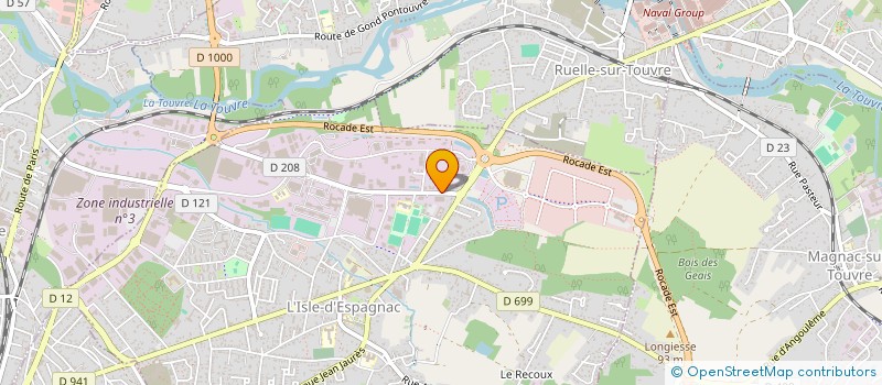 localisation de l'entreprise SOCIETE CIVILE CONSTRUCTION VENTE NERAT à L'ISLE-D'ESPAGNAC