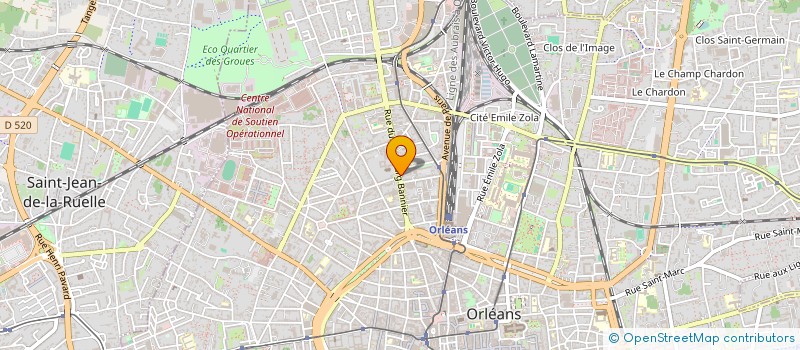 localisation de l'entreprise SOCIETE CIVILE CONTADORA à ORLEANS