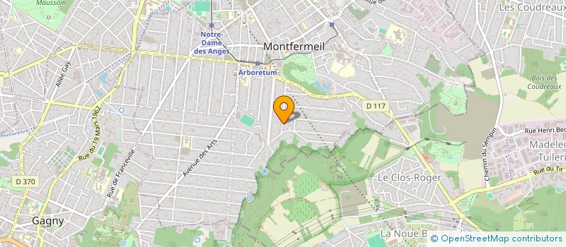 localisation de l'entreprise SOCIETE CIVILE CONTANT  MONTFERMEIL