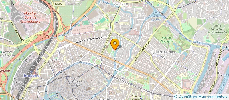 localisation de l'entreprise SOCIETE CIVILE CONVENTION  STRASBOURG