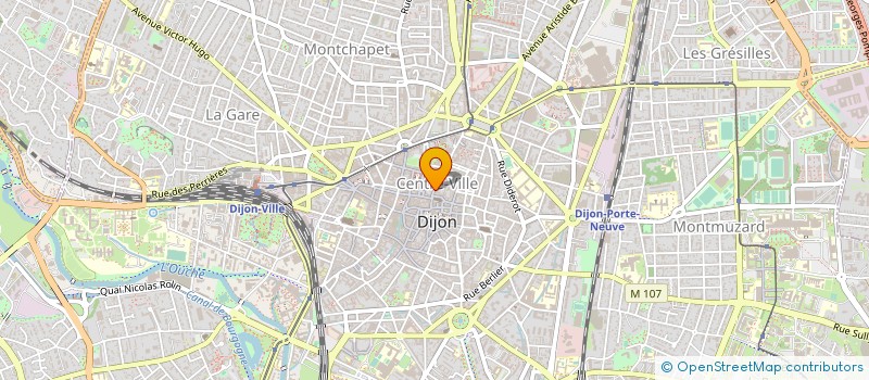 localisation de l'entreprise SOCIETE CIVILE COOPERATIVE DES POUSSOTS à DIJON