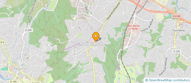localisation de l'entreprise SOCIETE CIVILE COR HOLDINGS à MOUGINS