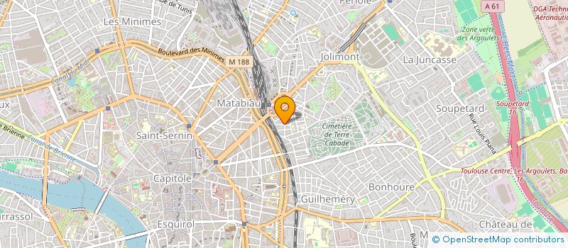 localisation de l'entreprise SOCIETE CIVILE CORDOM à TOULOUSE