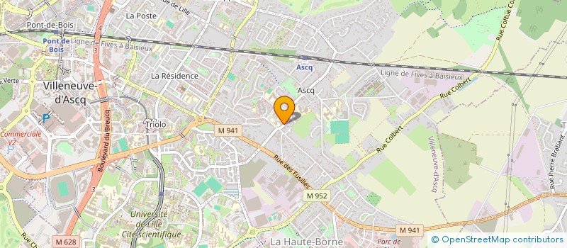 localisation de l'entreprise SOCIETE CIVILE COSAJE à VILLENEUVE-D'ASCQ