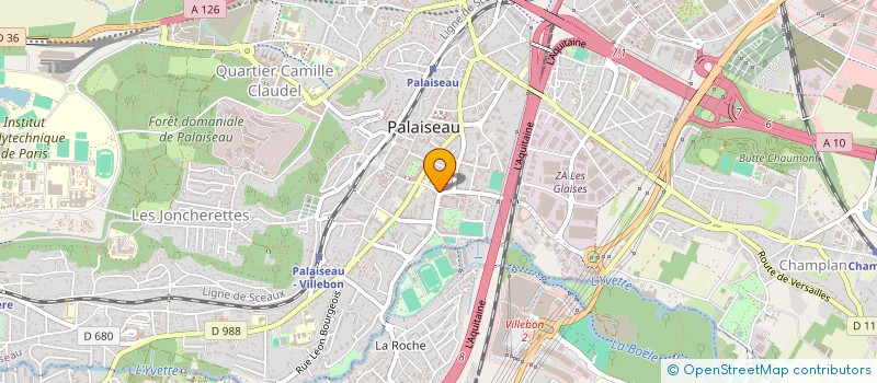 localisation de l'entreprise SOCIETE CIVILE COTENTIN à PALAISEAU