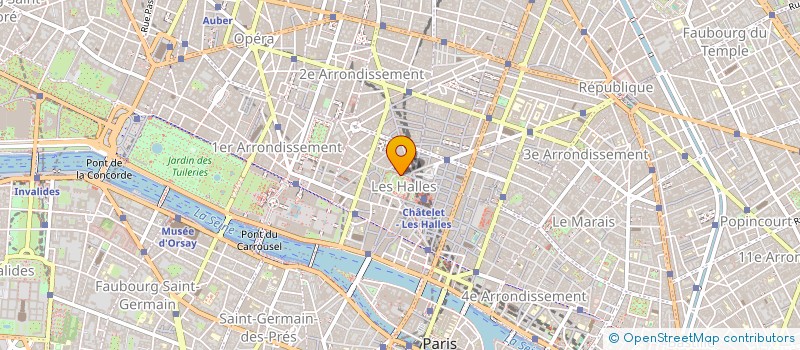 localisation de l'entreprise SOCIETE CIVILE COULAUD SAINT MARTIN  PARIS