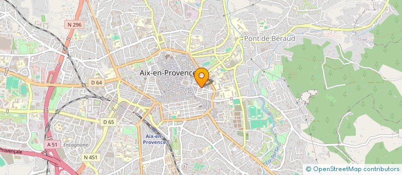 localisation de l'entreprise SOCIETE CIVILE COURS MARIN à AIX-EN-PROVENCE